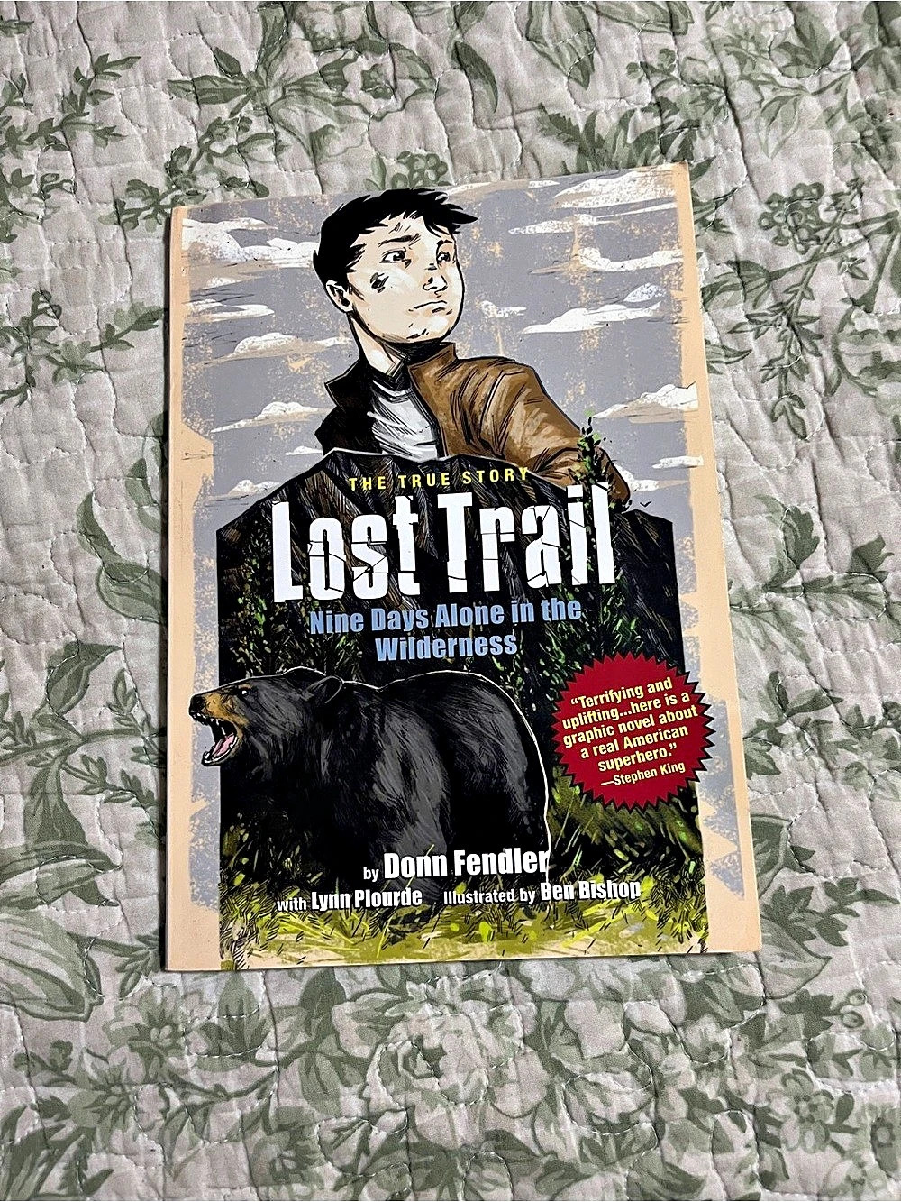 Don Fendler Lost Trail: Nine Days Alone in the Wilderness Graphic Novel Book
